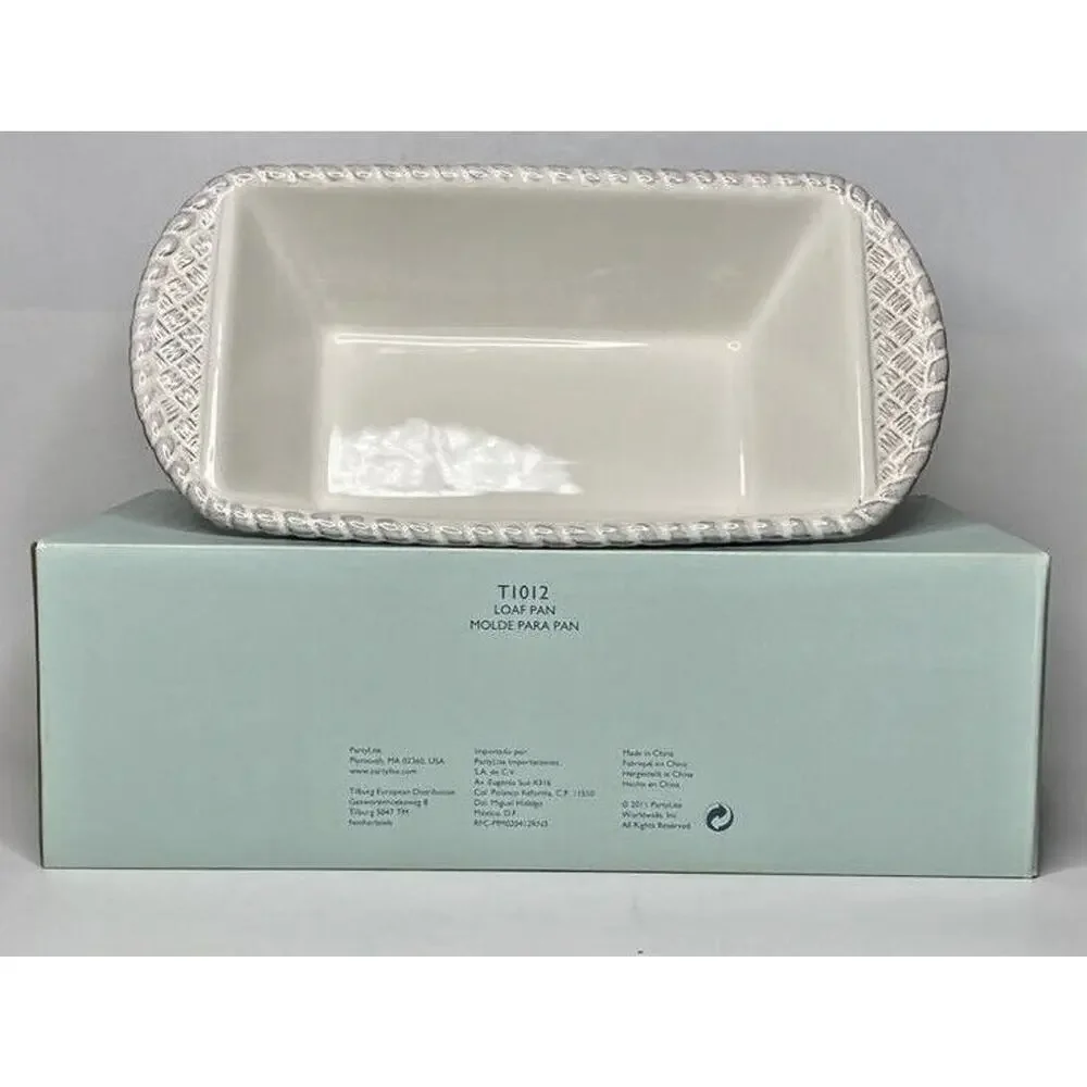PartyLite Loaf Pan Rare Retired New In Box P2J/T1010‎